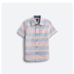 Boys Striped Button Down Shirt